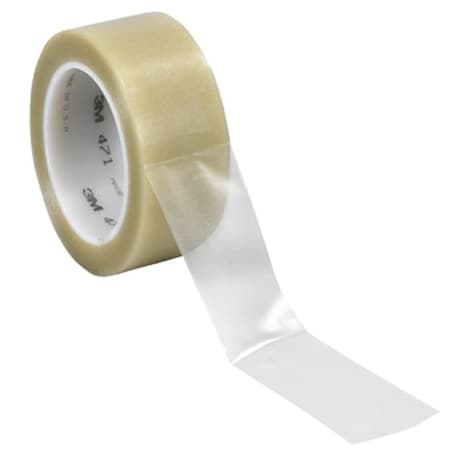 3M 2'' x 36 yds. Clear 3M 471 Vinyl Tape, 24PK BUY00023359